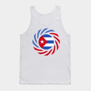 Cuban American Multinational Patriot Flag Tank Top